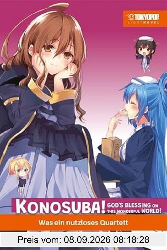 Konosuba! God's Blessing On This Wonderful World! Light Novel 04: Was ein nutzloses Quartett