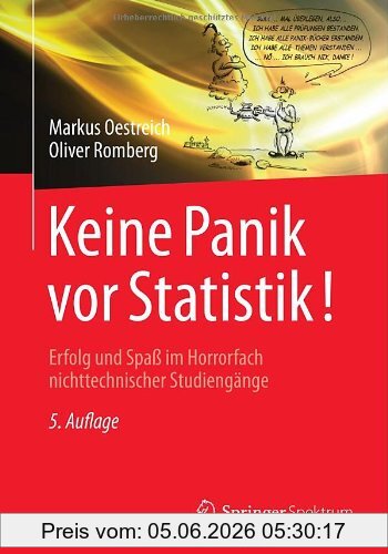 Markus Oestreich Keine Panik Vor Statistik!, Erfolg Und Spaß Im Horrorfach Nichttechnischer Studiengänge
