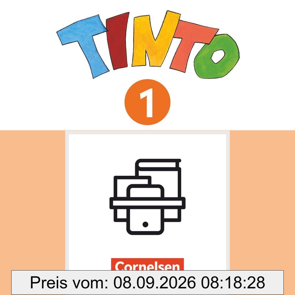 Tinto 1. Schuljahr - Ausgabe 2026 - Buchstabenkurs Schreiben/Lesen mit interaktiven Übungen in Grundschrift - Teil A+B im Paket. Mit Lauttabelle