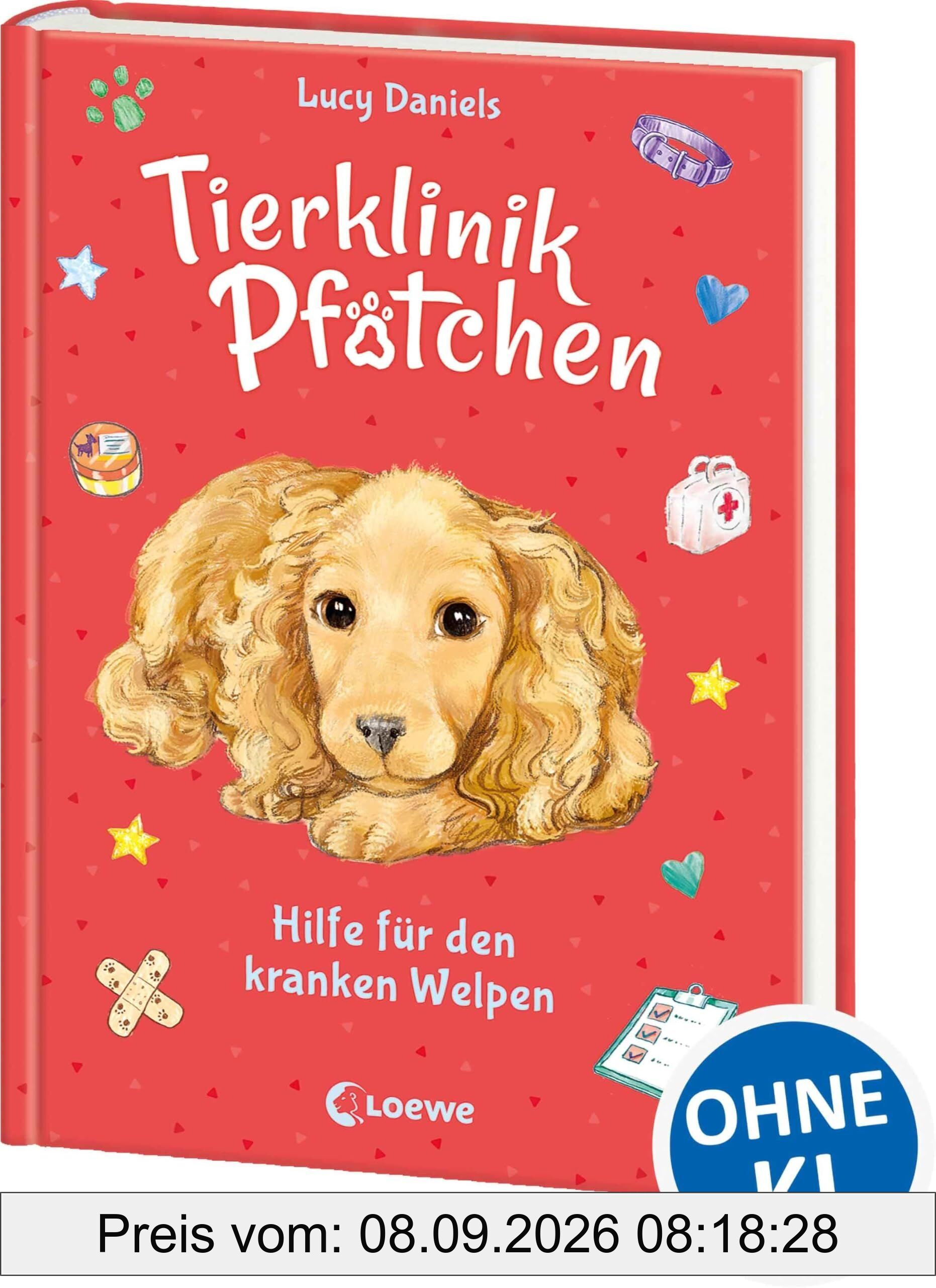 Tierklinik Pfötchen (Band 4) - Hilfe für den kranken Welpen