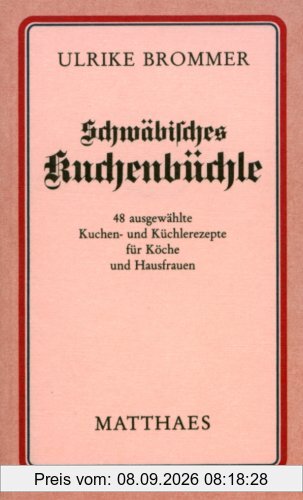 Schwäbisches Kuchenbüchle
