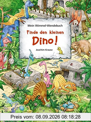 Mein Wimmel-Wendebuch - Finde den kleinen Dino! / Finde das blaue Auto!