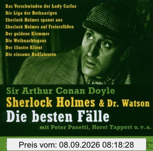 Sherlock Holmes & Dr. Watson. Die besten Fälle. 5 CDs. 8 Kriminalhörspiele