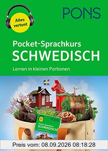 PONS Pocket-Sprachkurs Schwedisch: Lernen in kleinen Portionen – mit MP3-Download