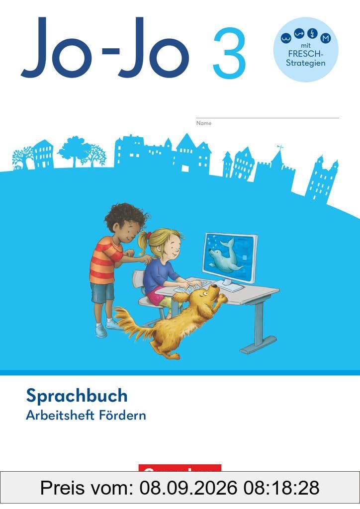 Jo-Jo Sprachbuch - Allgemeine Ausgabe 2024 - 3. Schuljahr: Arbeitsheft Fördern
