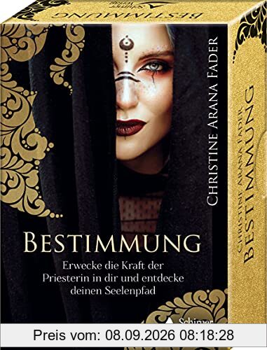Bestimmung - Erwecke die Kraft der Priesterin in dir und entdecke deinen Seelenpfad: - 44 Karten mit Begleitbuch