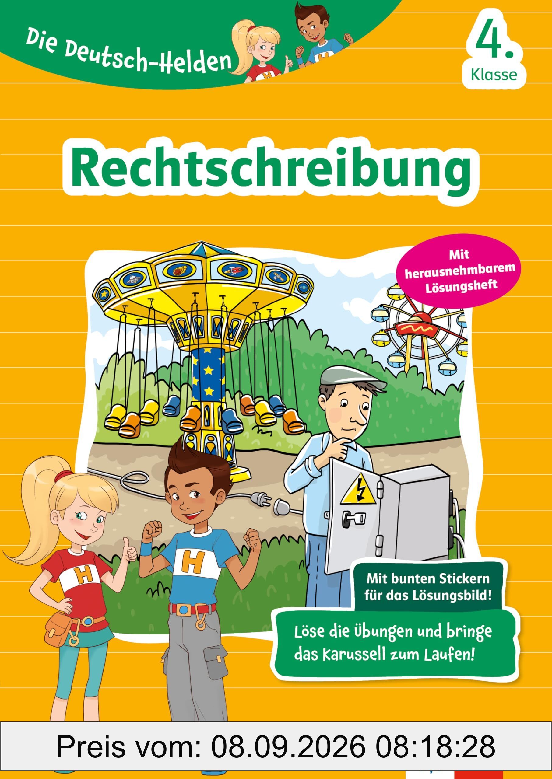 Die Deutsch-Helden: Rechtschreibung 4. Klasse