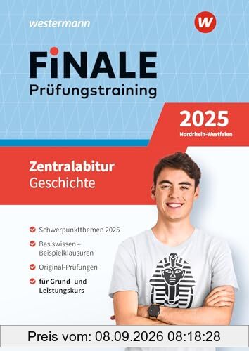 FiNALE Prüfungstraining Zentralabitur Nordrhein-Westfalen: Geschichte 2025