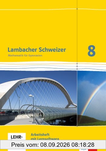 Lambacher Schweizer / Arbeitsheft plus Lösungsheft und Lernsoftware 8. Schuljahr: Ausgabe für Hessen G8