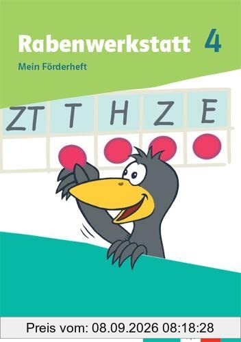 Rabenwerkstatt 4: Mein Förderheft Klasse 4 (Rabenwerkstatt. Allgemeine Ausgabe ab 2020)
