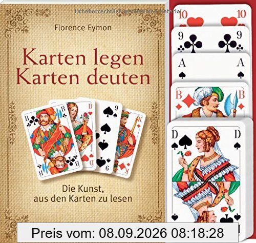 Karten legen - Karten deuten (Set): Die Kunst, aus den Karten zu lesen