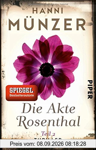 Die Akte Rosenthal - Teil 2: Thriller (Seelenfischer-Reihe, Band 3)
