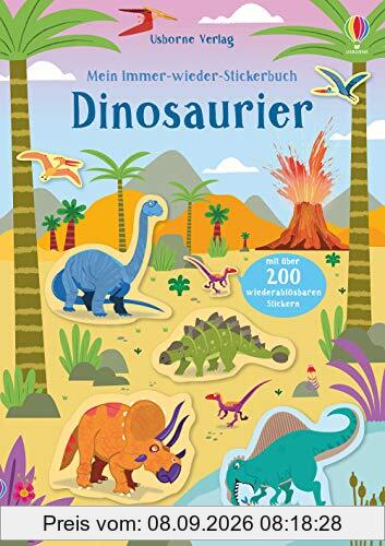 Mein Immer-wieder-Stickerbuch: Dinosaurier