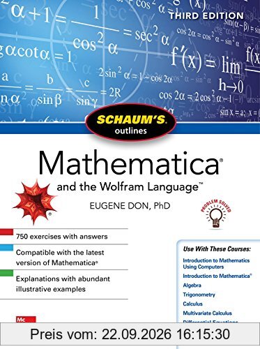 Schaum's Outline of Mathematica (Schaum's Outlines)