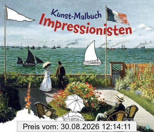 Kunst-Malbuch Impressionisten