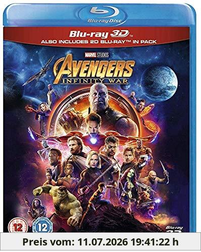 Avengers Infinity War [Blu-ray] [UK Import]