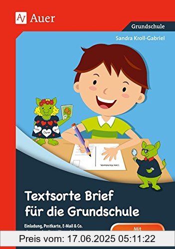 Binding : Broschiert, Edition : 1, Label : Auer Verlag in der AAP Lehrerfachverlage GmbH, Publisher : Auer Verlag in der AAP Lehrerfachverlage GmbH, medium : Broschiert, numberOfPages : 80, publicationDate : 2016-12-13, authors : Sandra Kroll-Gabriel, languages : german, ISBN : 3403072983