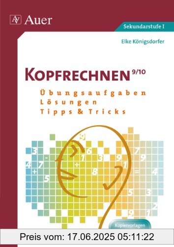 Binding : Broschiert, Edition : 2, Label : Auer Verlag in der AAP Lehrerfachverlage GmbH, Publisher : Auer Verlag in der AAP Lehrerfachverlage GmbH, medium : Broschiert, numberOfPages : 64, publicationDate : 2015-10-14, authors : Elke Königsdorfer, languages : german, ISBN : 3403067319