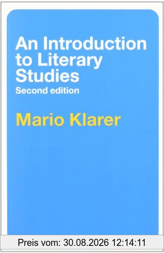 An Introduction to Literary Studies