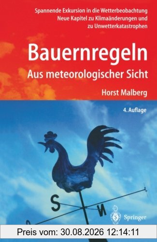 Bauernregeln: Aus meteorologischer Sicht (German Edition)