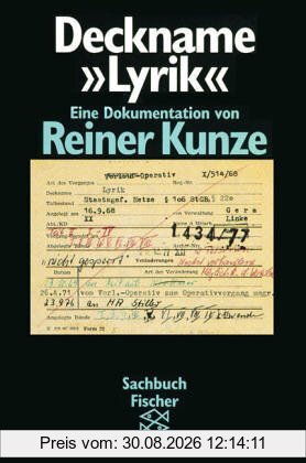 Deckname »Lyrik«: Eine Dokumentation