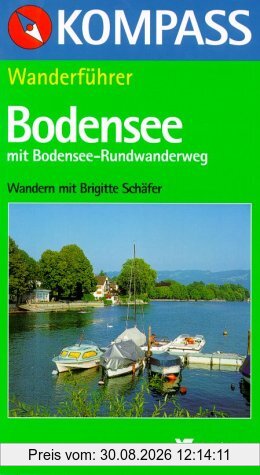 Kompass Wanderführer, Bodensee mit Bodensee-Rundwanderweg