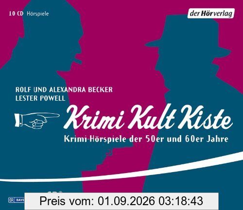 Krimi Kult Kiste 6: Gestatten, mein Name ist Cox. Eben war die Leiche noch da / Dickie Dick Dickens / Die Dame im Schnee: Cox - Eben war Leiche / Dickie Dick Dickens / Die Dame im Schnee