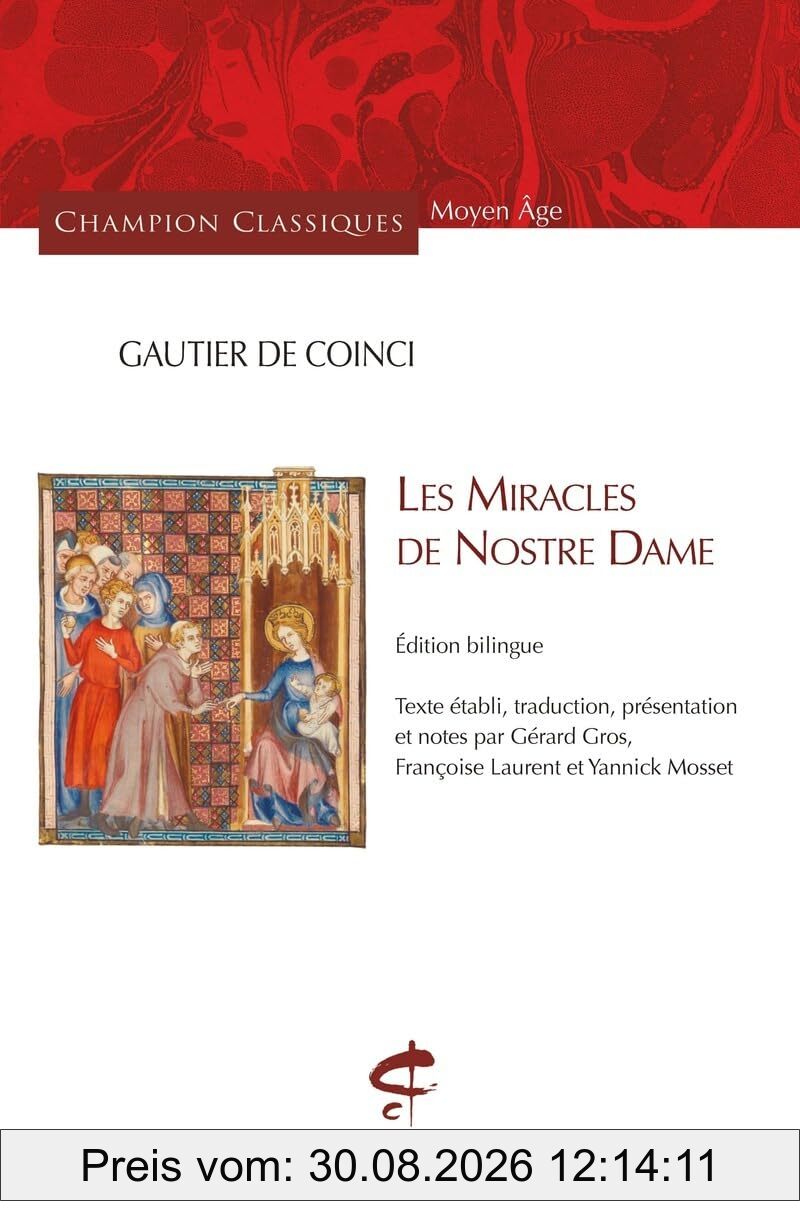 Les miracles de Nostre Dame