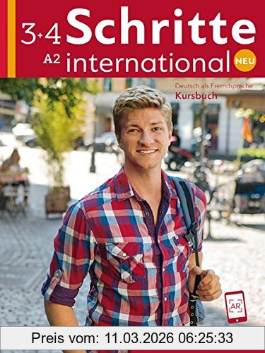 Silke Hilpert Schritte International Neu 3+4, Deutsch Als Fremdsprache / Kursbuch (Schritte Int.Neu)