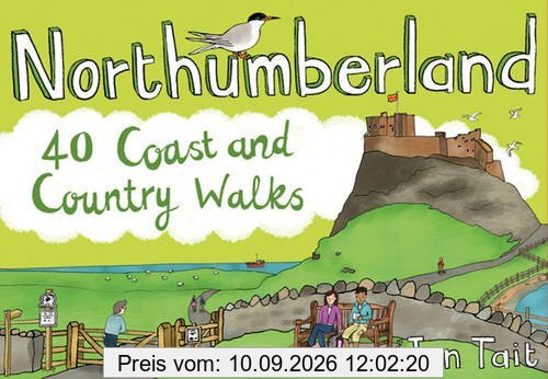 Northumberland: 40 Coast and Country Walks (Pocket Mountains)