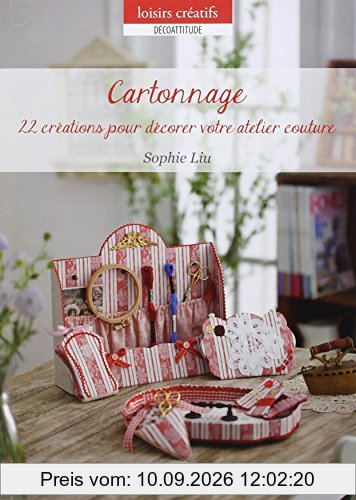 Cartonnage : 22 créations pour décorer votre atelier couture