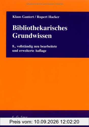 Bibliothekarisches Grundwissen: The Basics of Librarianship