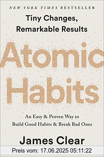 Brand : Penguin LCC US, Binding : Gebundene Ausgabe, Label : Avery, Publisher : Avery, NumberOfItems : 1, medium : Gebundene Ausgabe, numberOfPages : 320, publicationDate : 2018-10-16, releaseDate : 2018-10-16, authors : James Clear, ISBN : 0735211299