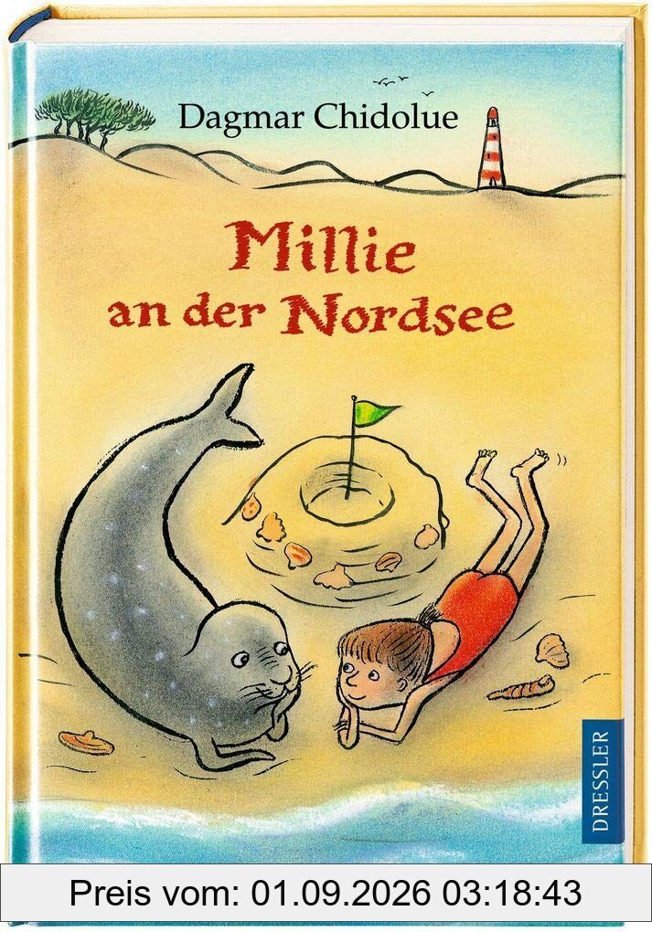 Millie an der Nordsee