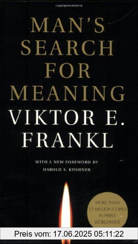 Binding : Taschenbuch, Edition : 1, Label : Beacon Press, Publisher : Beacon Press, NumberOfItems : 64, medium : Taschenbuch, numberOfPages : 184, publicationDate : 2006-06-01, releaseDate : 2006-06-01, authors : Viktor Frankl, languages : english, ISBN : 080701429X