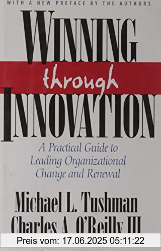Binding : Gebundene Ausgabe, Edition : Revised, Label : Harvard Business Review Press, Publisher : Harvard Business Review Press, NumberOfItems : 2, medium : Gebundene Ausgabe, numberOfPages : 272, publicationDate : 2002-04-01, authors : Tushman, Michael L., languages : english, ISBN : 1578518210