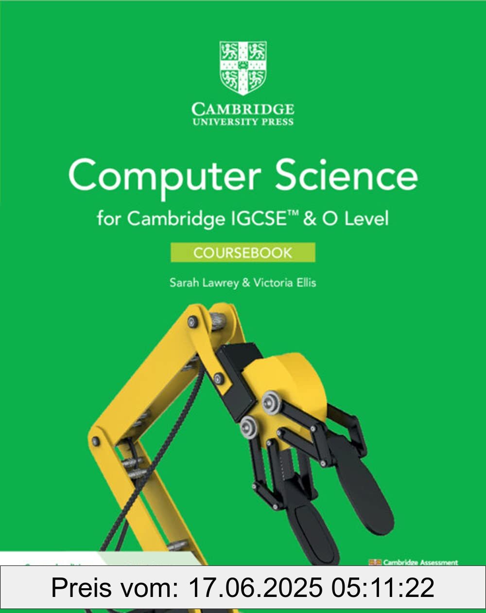 Brand : Cambridge University Press, Binding : paperback, Edition : 2, Label : Computer Science for Cambridge IGCSE & O Level (Cambridge International IGCSE), medium : paperback, numberOfPages : 400, publicationDate : 2021-04-21, releaseDate : 2021-04-30, languages : english, ISBN : 1108915140