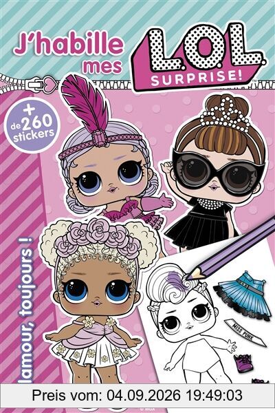 J'habille mes LOL surprise ! : glamour, toujours !