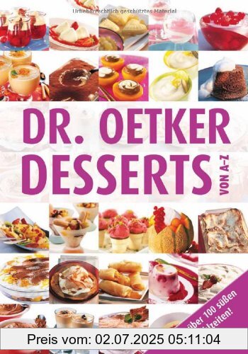 Die Buchhandlung in Oelde hat das Buch Desserts von A-Z