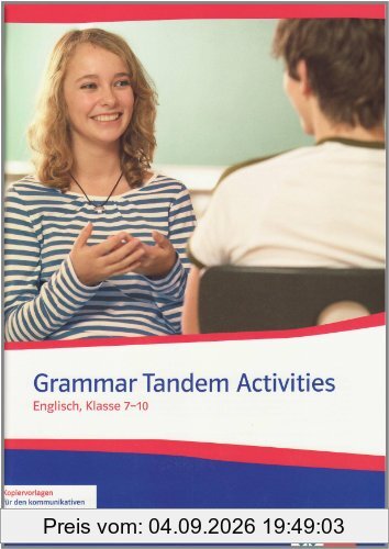 Grammar Tandem Activities. Englisch, Klasse 7-10