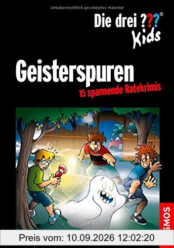 Die drei ??? Kids, Geisterspuren: 15 spannende Ratekrimis