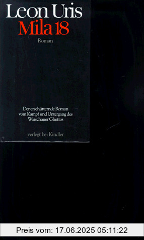 Binding : Gebundene Ausgabe, Label : Kindler, Publisher : Kindler, medium : Gebundene Ausgabe, numberOfPages : 635, publicationDate : 1979-01-01, authors : Leon Uris, languages : german, ISBN : 3463002191