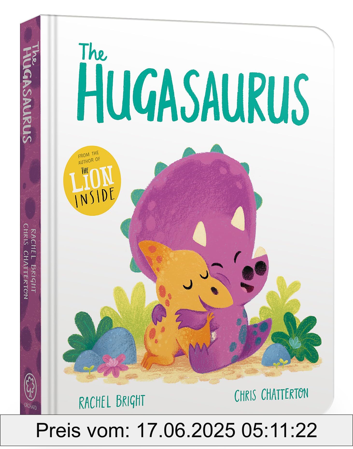 Brand : Penguin, Binding : board_book, Label : The Hugasaurus Board Book (DinoFeelings), NumberOfItems : 1, medium : board_book, numberOfPages : 28, publicationDate : 2023-01-19, releaseDate : 2023-01-19, languages : english, ISBN : 1408367300