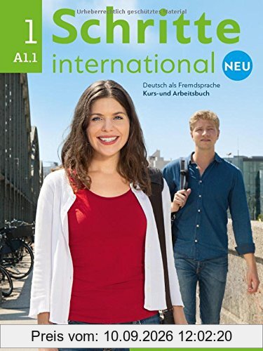 Schritte international Neu 1: Deutsch als Fremdsprache / Kursbuch+Arbeitsbuch+CD zum Arbeitsbuch (SCHRINTNEU)