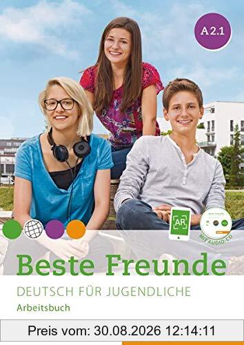 Beste Freunde A2/1: Deutsch für Jugendliche.Deutsch als Fremdsprache / Arbeitsbuch mit Audio-CD