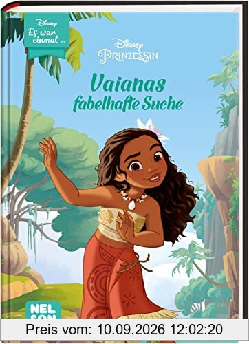 Disney: Es war einmal ...: Vaianas fabelhafte Suche (Disney Prinzessin): Zum Vorlesen und fortgeschrittenen Selberlesen | Eine spannende Geschichte wie Vaiana einen großen Sprung wagt!