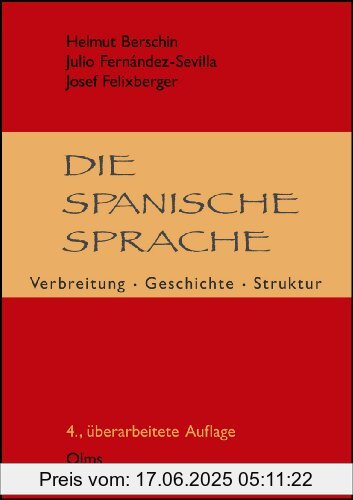 Binding : Taschenbuch, Edition : 4., überarbeitete Auflage., Label : Olms, Publisher : Olms, medium : Taschenbuch, numberOfPages : 383, publicationDate : 2012-08-01, authors : Helmut Berschin, Julio Fernández-Sevilla, Josef Felixberger, languages : german, ISBN : 3487128144