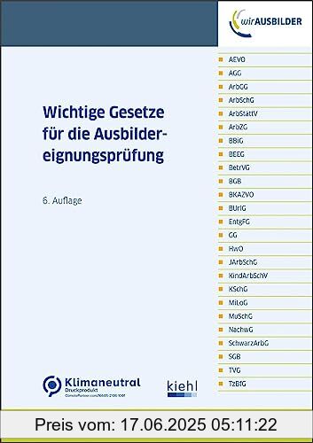 Binding : Taschenbuch, Edition : Online-Version inklusive, Label : NWB Verlag, Publisher : NWB Verlag, medium : Taschenbuch, numberOfPages : 369, publicationDate : 2023-08-17, ISBN : 3470101264