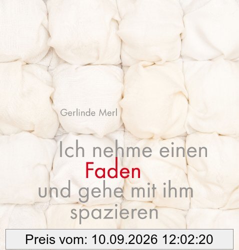 Ich nehme einen Faden und gehe mit ihm spazieren