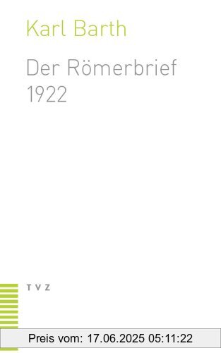 Binding : Taschenbuch, Edition : Nachdruck., Label : TVZ Theologischer Verlag, Publisher : TVZ Theologischer Verlag, medium : Taschenbuch, numberOfPages : 581, publicationDate : 1999-01-01, authors : Karl Barth, languages : german, ISBN : 3290113639